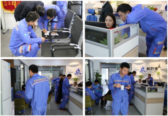 左右手的安裝師傅們回來啦！左右手正式開工！2019，我們揚帆起航