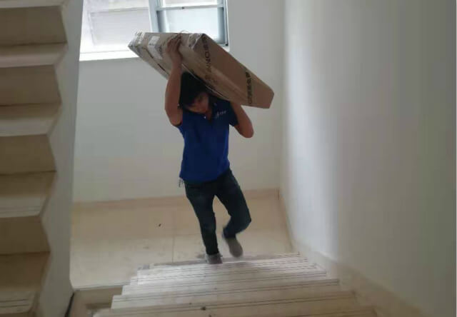 海之飛安裝團隊實力演繹-什么叫做專業(yè)！