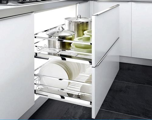 櫥柜自動(dòng)伸縮拉籃安裝方法，安裝方法有竅門