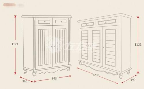 一般鞋柜尺寸是多少？鞋柜尺寸標(biāo)準(zhǔn)尺寸