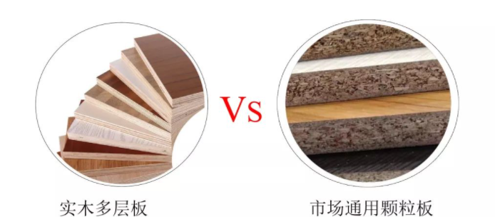 實(shí)木家居定制：定制家居該選實(shí)木顆粒板還是多層板？