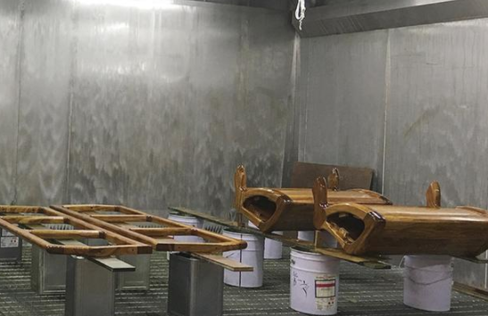 噴漆水簾柜：家具噴漆房為什么要安裝水簾柜？