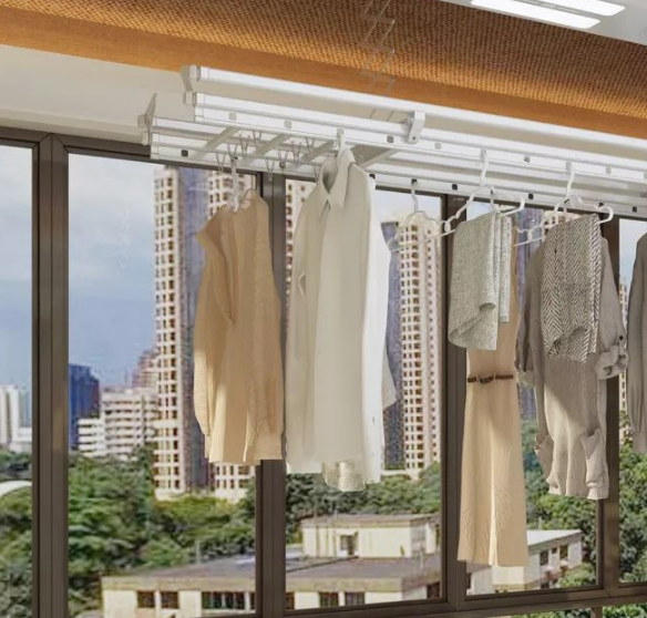 福建九牧櫥柜;九牧智能晾衣架安裝有多難？