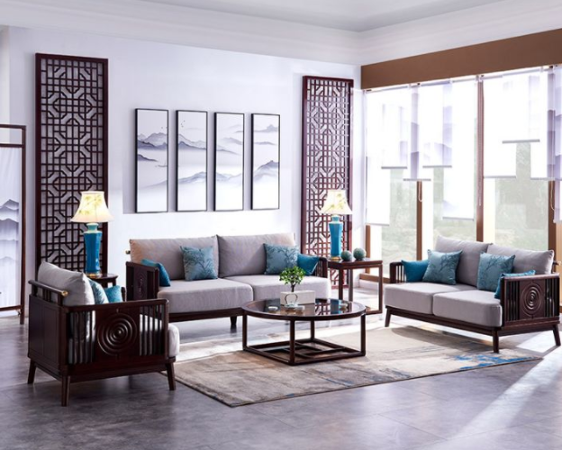 高檔實(shí)木沙發(fā)組合，實(shí)木沙發(fā)美在何處？