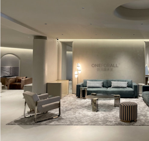 家具展廳策劃：微水泥如何助力家具展廳？打造賣場設計新風向