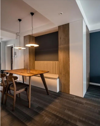 復(fù)式樓裝修案例：卡座+榻榻米+隱形儲藏室，收納無敵