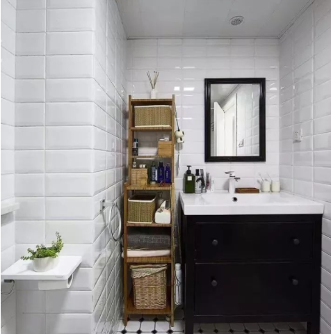 仿古典浴室柜：一個(gè)好用的衛(wèi)生間浴室柜可以這樣設(shè)計(jì)？