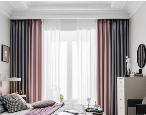 全拼雙拼方案：純色雙拼窗簾好看嗎？怎樣選擇色彩搭配？