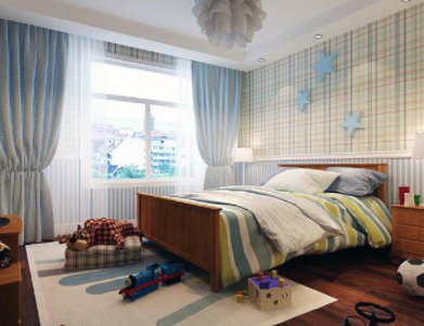 兒童房間設(shè)計(jì)：兒童房燈具怎么選擇？兒童房LED燈多少瓦合適？