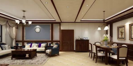 圓形容聲吊頂：竹木纖維板吊頂效果圖，竹木纖維板吊頂好嗎？