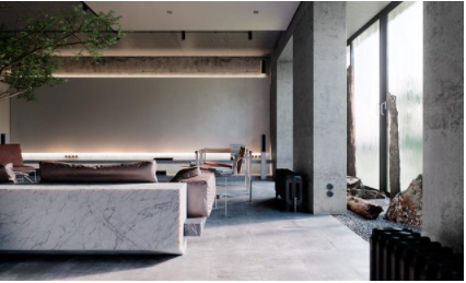 工業(yè)風(fēng)裝修風(fēng)格：大理石與混凝土裝飾的暗色系室內(nèi)空間，精致的工業(yè)風(fēng)家居設(shè)計(jì)