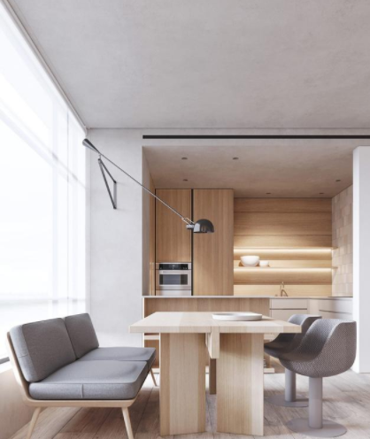 家庭氛圍營造:兩套淺色系家居設(shè)計(jì)，簡約優(yōu)雅的空間氛圍