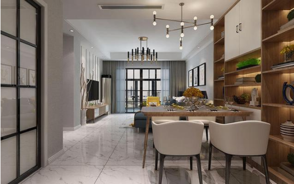 港式餐廳裝飾：小戶型餐廳，打造小酒柜，實用美觀