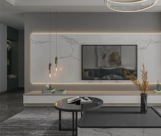 現(xiàn)代客廳裝修設(shè)計(jì)：不同戶型該如何定制電視柜，這么多款式怎么選？