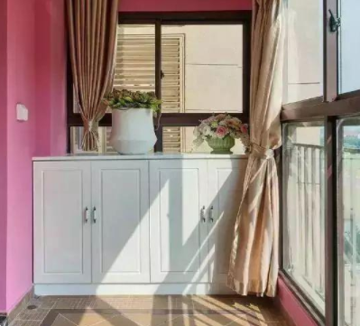 【實(shí)木地柜】陽(yáng)臺(tái)上做個(gè)地柜，好看又實(shí)用