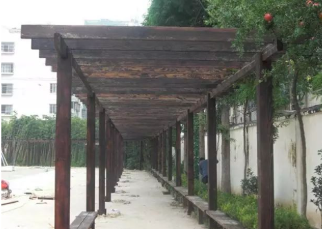 花架尺寸設(shè)計，防腐木花架的實用性