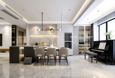 新中式別墅裝潢設(shè)計(jì)，別墅軟裝如何定制浴室柜