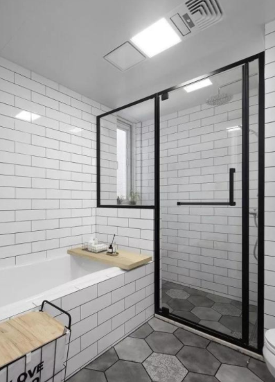 浴室裝修設(shè)計(jì)圖：家庭浴室裝修如何布局？做好這些細(xì)節(jié)施工