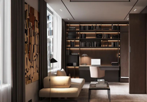 智能書柜定制：書柜新風(fēng)尚，演繹現(xiàn)代書房！