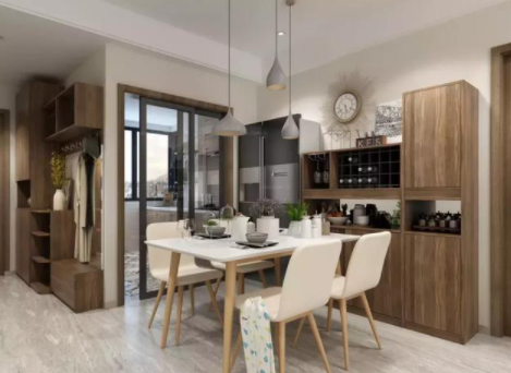 客廳裝飾畫風(fēng)水：這樣定制的客廳裝飾柜，面子、里子都有了~