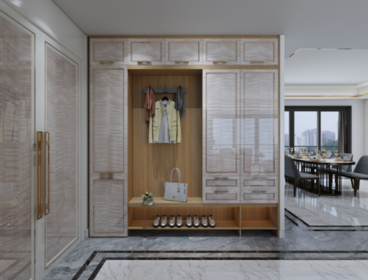 玄關(guān)風(fēng)水設(shè)計(jì)：入戶玄關(guān)柜的設(shè)計(jì)，解決臟亂差