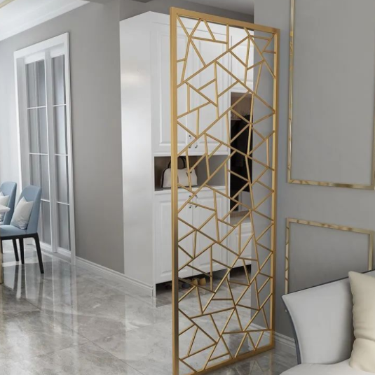 不銹鋼屏風隔斷屏風隔斷不銹鋼玄關(guān)隔斷墻