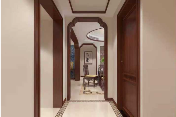 進(jìn)門玄關(guān)裝修效果圖，玄關(guān)吊頂怎么裝修?