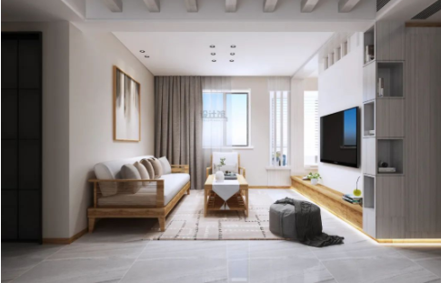 石材茶幾架：茶幾尺寸如何選？客廳無茶幾效果如何？