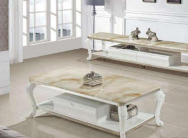 大理石茶幾種類：大理石茶幾款式有哪些？大理石的危害你知道嗎？