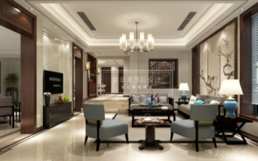 家庭裝修中式風(fēng)格：新中式風(fēng)搭配，空間線條和顏色缺一不可