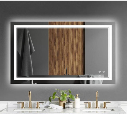 鋁合金家具市場：LED智能浴室鏡框，帶你了解鋁合金拉絲處理工藝