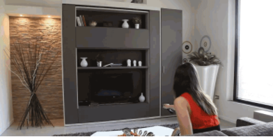 全屋定制家具加盟：一堵墻秒變出全屋家具，小戶型看了會流淚！