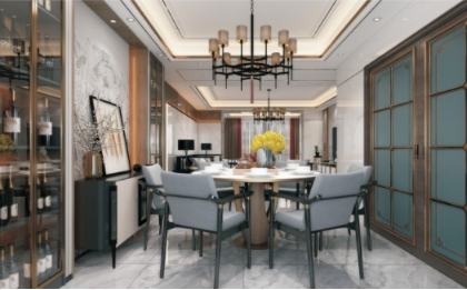 中式風(fēng)格裝修設(shè)計(jì)：新現(xiàn)代中式風(fēng)，讓東方之韻清雅含蓄、干凈簡(jiǎn)約