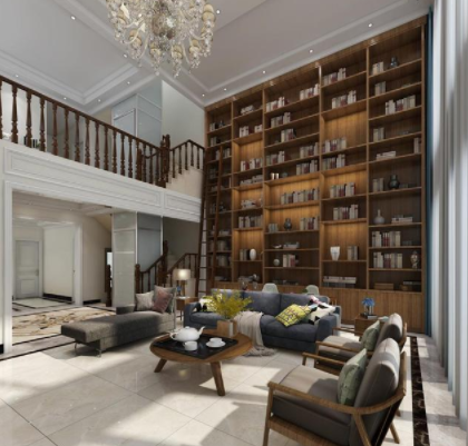 開放式書房家具：書房里的“核心”家具怎么裝？