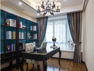 窗簾定做加盟：書房適合裝什么樣的窗簾呢？