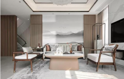 多功能升降茶幾：絕美新中式，利用家具打造出高級感，茶幾更是點睛之筆