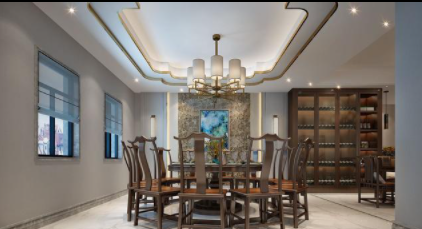 餐廳的裝修，怎樣確定餐廳裝修材料及家具布置！