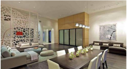 鋁屏風(fēng)隔斷：房間隔斷屏風(fēng)樣式，房間隔斷屏風(fēng)怎么隔好？