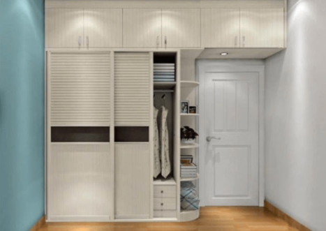 臥室整體衣柜裝修效果圖，新房衣柜裝修搭配選擇怎么選擇？定制衣柜好在哪？