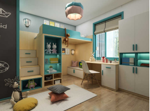 【兒童房設(shè)計(jì)與裝修】?jī)和慷ㄖ萍揖叩臅r(shí)候，顏色有什么講究嗎？