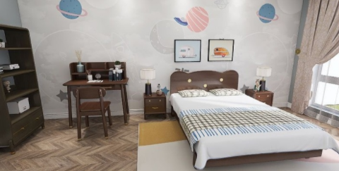 家裝新中式家具：融合現(xiàn)代與中式元素，打造新中式兒童房