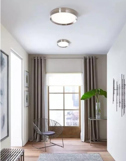 小戶型裝修設(shè)計實例：小戶型裝修設(shè)計，不同的空間如何安裝吸頂燈？