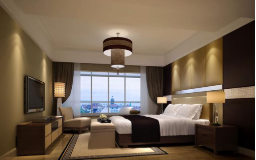 簡約新中式裝修效果圖：新中式裝修臥室，需要注意哪些問題？