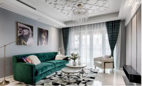 【精裝房軟裝風格】深圳軟裝裝修窗簾怎樣搭配顏色更出眾？