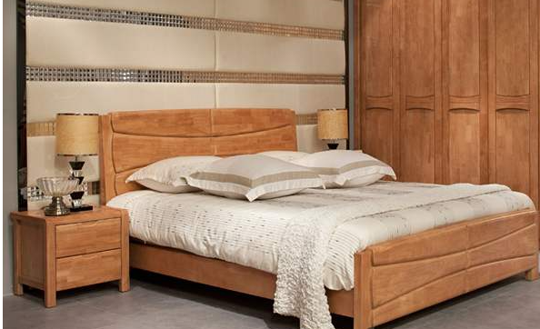 【實(shí)木床的價(jià)格】雙人實(shí)木床用什么材質(zhì)，實(shí)木家具定制哪家好？