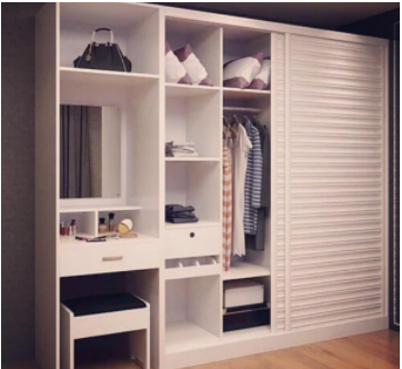 上海衣柜定制多少錢一平米，臥室衣柜定制不僅僅實用還美觀！