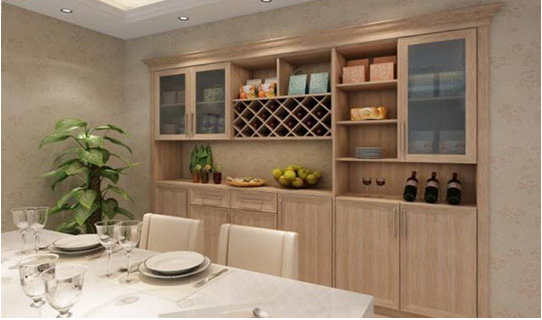 【現(xiàn)代風(fēng)格客廳效果圖】現(xiàn)代客廳怎么選購(gòu)酒柜，有何技巧?