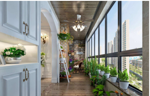 【房子裝修設計方案】陽臺的裝修設計，會影響電動窗簾的安裝嗎？