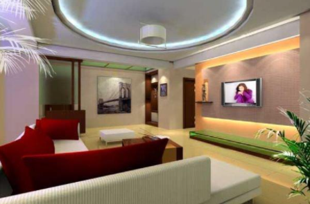 現(xiàn)代筑美家居裝修圖片；現(xiàn)代家居裝修客廳風(fēng)水禁忌多